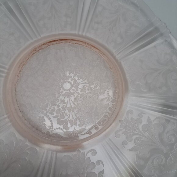 Macbeth Evans Pink Depression Glass American Sweetheart Dinner Plate - Picture 8 of 9